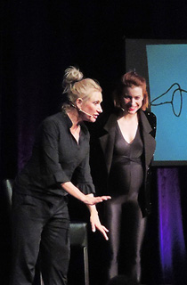 Angelika Niedetzky und Lisa-Lena Tritscher