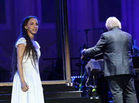 Abla Alaoui und Michael Kunze