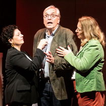 Ingrid Spörker, Franz Grünwald und Gabi Mattehs