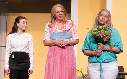 Johanna Bruckner, Gabriele Mattehs und Martina Gutmann