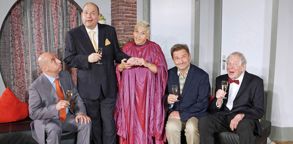 Christoph Fälbl, Gerald Pichowetz, Jazz Gitti, Andreas Steppan und Peter Lodynski