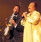 Marquis „Q“ Sayles und Queen Esther Marrow