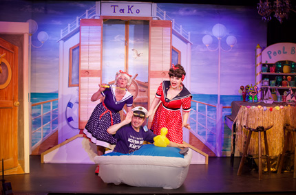 Nici Neiss, Konstantin Schenk und Tamara Trojani