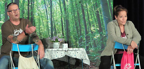 Gerold Rudle und Monica Weinzettl