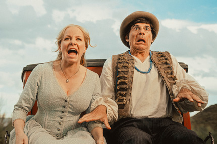 Jasmin Schwiers und Rick Kavanian