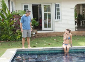 Matt King (George Clooney) und Alexandra (Shailene Woodley)