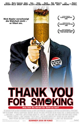 Thank you for smoking