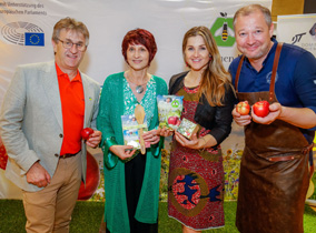 Manfred Hohensinner, Petra Ummenberger, Lizz Görgl und Andreas Döllerer