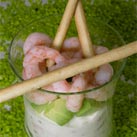 Avocado-Cocktail mit Shrimps &ndash; einfach k&ouml;stlich!