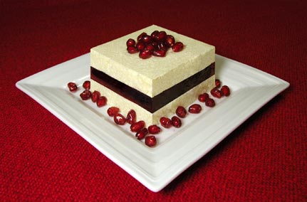 Grie&szlig;flammerie mit Granatapfelgelee &ndash; eine kulinarische Verf&uuml;hrung