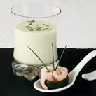 Gurkenkaltschale mit Shrimps