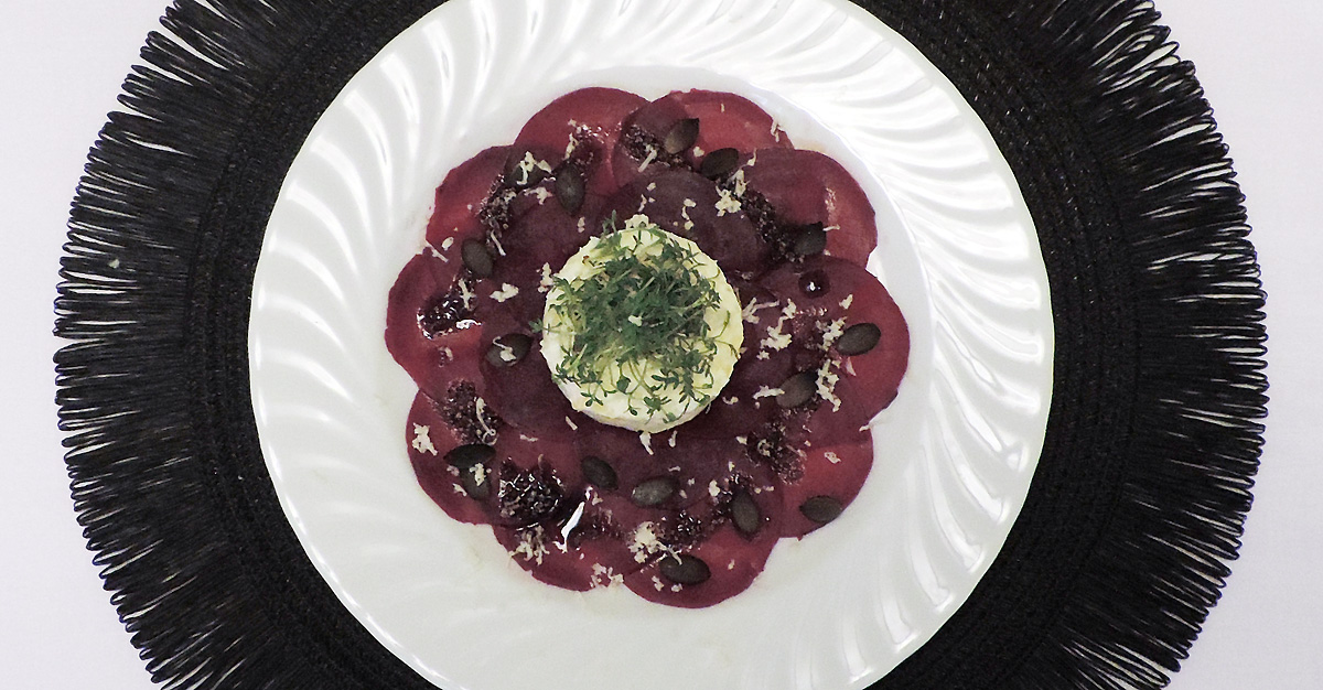 Carpaccio-Röllchen