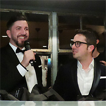 Damir Bušić (Liquid Diary, World Class Austria Winner 2018) und Reinhard Pohorec (Tür7, World Class Austria Winner 2014)