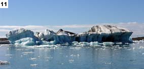 Bootsfahrt auf der Gletscherlagune Jökulsarlon