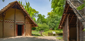 Archäologisches Freigelände des MAMUZ Schloss Asparn/Zaya